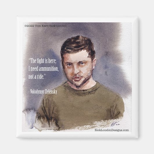 Zelensky, Volodymir Magnet (Devant)