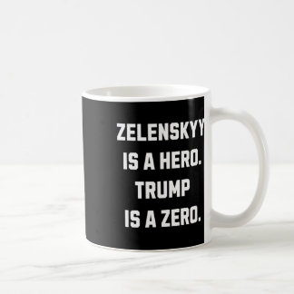 Zelenskyy is een held. koffiemok