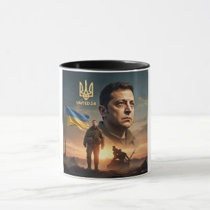 Zelenskyy Oekraïens President Koffie Mok