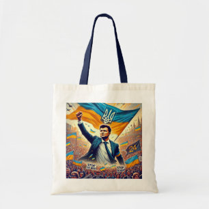 Zelenskyy Oekraïne Support United24 Tote Bag