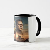 Zelenskyy Président ukrainien Café Mug (Devant droit)