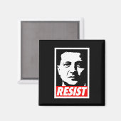 Zelenskyy - Resist Support Ukraine I Stand With Uk Magneet (Voorkant / Achterkant)