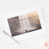 Zelf citaat kennen - Rectangle Sticker (Envelop)