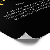 Zelf-gemaakt Inspirerend Citaat Poster (Hoek)