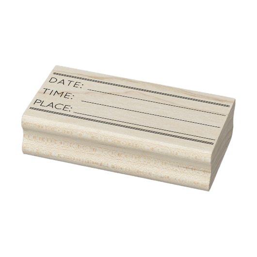 ZELF-INKT STEMPEL KANTOORTIJD DATUM PLAATS (Stempel)