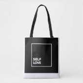Zelf Liefde Canvas tas (Voorkant)