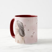 Zelf Liefde Mok | Roos & Splash (Voorkant links)