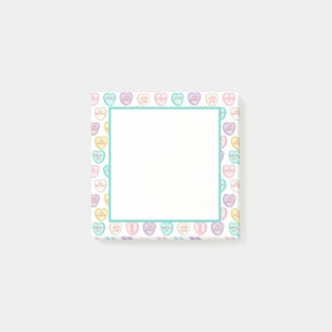 Zelf-liefdeshart Snoep - Witte noten Post-it® Notes