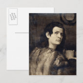 Zelf Portret 2 Briefkaart (Voorkant / Achterkant)