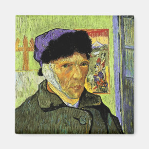 Zelf-portret met het Verbonden Fine Art. van het Magneet
