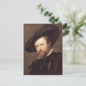 Zelf Portret Peter Paul Rubens schilderij Briefkaart (Staand voorkant)