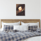 Zelf Portret Peter Paul Rubens schilderij Canvas Afdruk (Insitu (Slaapkamer))