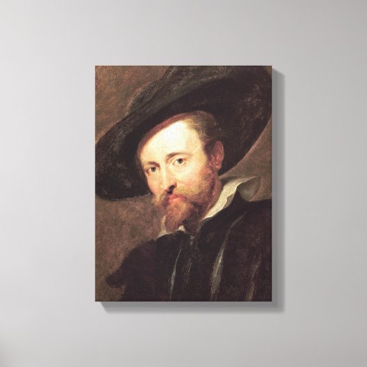 Zelf Portret Peter Paul Rubens schilderij Canvas Afdruk (Voorkant)
