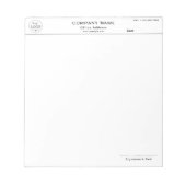 zelf samengesteld op maat notitieblok (Voorkant)