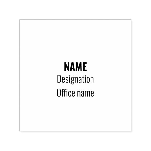 zelf samengesteld op maat zelfinktende stempel (Design)