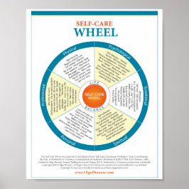 Zelf-zorgwielPoster Poster