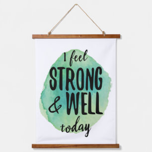 zelfaanvaarding inspirerend woorden hangend wandkleed