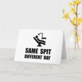 Zelfde dag andere dag kaart (Gele Bloem)