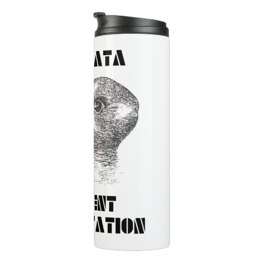 Zelfde Data Different Interpretation Duck Rabbit Thermosbeker (Geroteerd rechts)