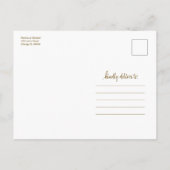 Zelfde Love Cute Heart Downsize Weddenschap Briefk Briefkaart (Achterkant)