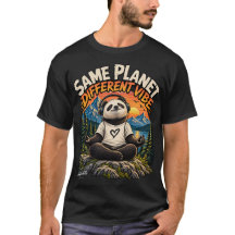 Zelfde planeet andere sfeer Mediterende panda