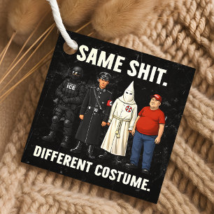 Zelfde Verschillende Kleding Bedankjes Labels