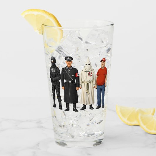 Zelfde Verschillende Kostuum Glas (Voorkant ijs)