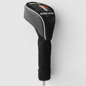 Zelfde Verschillende Kostuum Golfheadcover (Schuin)