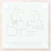 Zelfdiagnose Glazen Onderzetter (Achterkant)