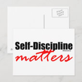 Zelfdisciplinaire zaken briefkaart (Voorkant / Achterkant)