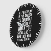 Zelfdiscipline - Gym, Hustle, Succesonderstel Grote Klok (Hoek)