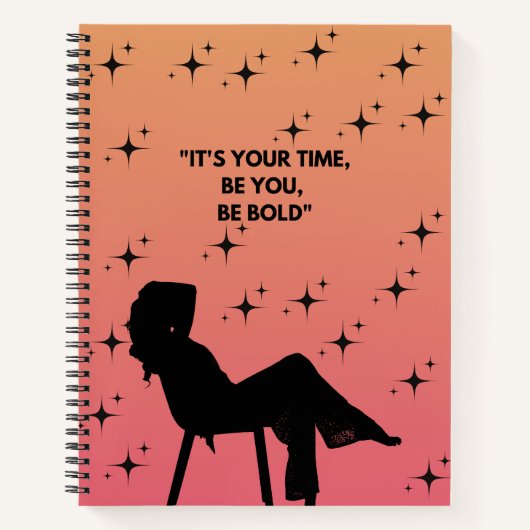 Zelfexpressietijdschrift Notitieboek (Voorkant)