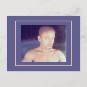 Zelffoto op mijn 50ste door Mark Edward Westerfiel Briefkaart