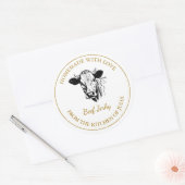 Zelfgemaakt Beef Jerky Label (Envelop)