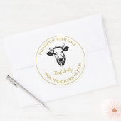 Zelfgemaakt Beef Jerky Label (Envelop)