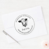 Zelfgemaakt Beef Jerky Label (Envelop)