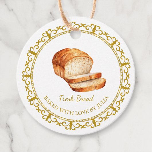  zelfgemaakt Brood Hang Label (Voorkant)