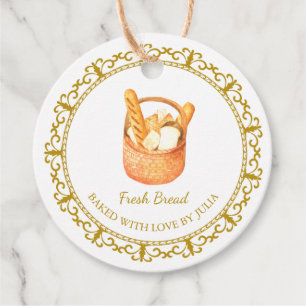  zelfgemaakt Brood Hang Label