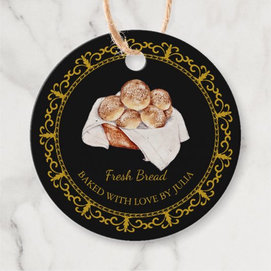 zelfgemaakt Brood Hang Label (Voorkant)
