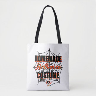 Zelfgemaakt Halloween kostuum Draagtas