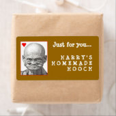 Zelfgemaakt Hooch label (Insitu)