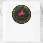  Zelfgemaakt Hot Chili Sauce Label L Zwart (Tas)