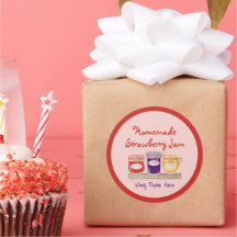 Zelfgemaakt Jam & Gelei Productlabel