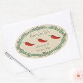 Zelfgemaakt Pepper Jelly Label (Envelop)