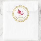  Zelfgemaakt Rood Ui Pickle Label L Wit (Tas)