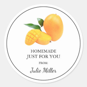 Zelfgemaakt voor uw mango label