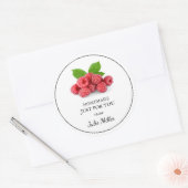 Zelfgemaakt voor uw raspberry label (Envelop)