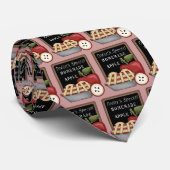 Zelfgemaakte appeltaart Stropdas (Opgerold)