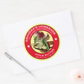  Zelfgemaakte Apple Butter Label Sjabloon (Envelop)