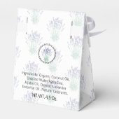 Zelfgemaakte Bad & Lichaam Verpakking Lavendel Ten Bedankdoosjes (Achterkant)